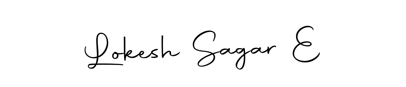 Lokesh Sagar E stylish signature style. Best Handwritten Sign (Autography-DOLnW) for my name. Handwritten Signature Collection Ideas for my name Lokesh Sagar E. Lokesh Sagar E signature style 10 images and pictures png