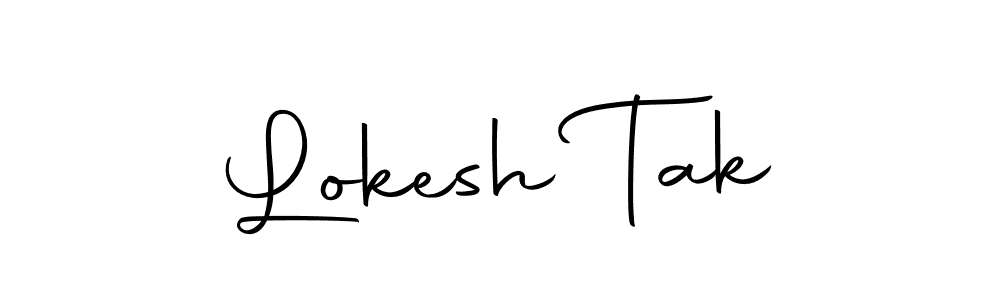 The best way (Autography-DOLnW) to make a short signature is to pick only two or three words in your name. The name Lokesh Tak include a total of six letters. For converting this name. Lokesh Tak signature style 10 images and pictures png