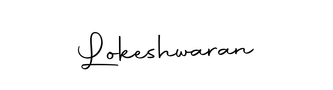 Use a signature maker to create a handwritten signature online. With this signature software, you can design (Autography-DOLnW) your own signature for name Lokeshwaran. Lokeshwaran signature style 10 images and pictures png