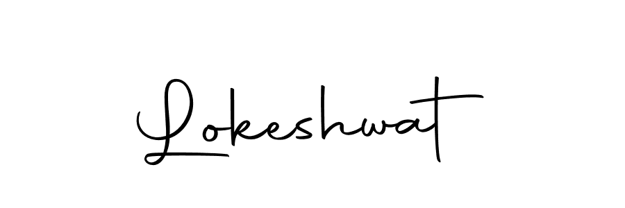 Use a signature maker to create a handwritten signature online. With this signature software, you can design (Autography-DOLnW) your own signature for name Lokeshwat. Lokeshwat signature style 10 images and pictures png