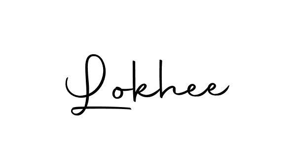 Lokhee stylish signature style. Best Handwritten Sign (Autography-DOLnW) for my name. Handwritten Signature Collection Ideas for my name Lokhee. Lokhee signature style 10 images and pictures png