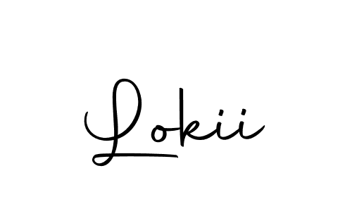 How to make Lokii name signature. Use Autography-DOLnW style for creating short signs online. This is the latest handwritten sign. Lokii signature style 10 images and pictures png