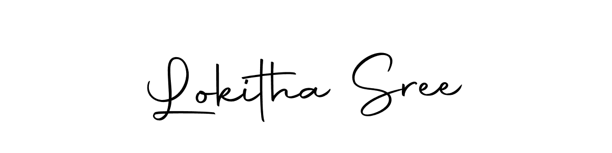 Lokitha Sree stylish signature style. Best Handwritten Sign (Autography-DOLnW) for my name. Handwritten Signature Collection Ideas for my name Lokitha Sree. Lokitha Sree signature style 10 images and pictures png