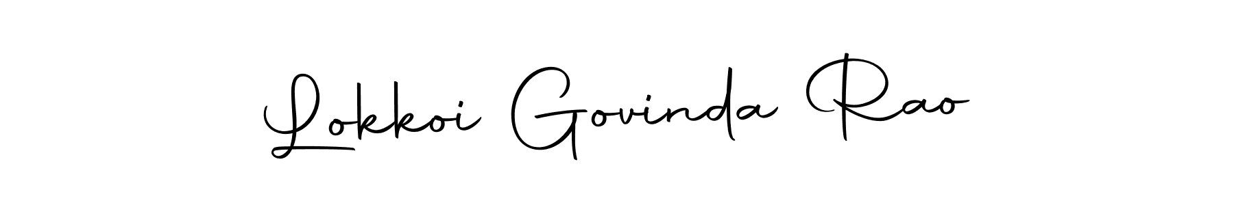 if you are searching for the best signature style for your name Lokkoi Govinda Rao. so please give up your signature search. here we have designed multiple signature styles  using Autography-DOLnW. Lokkoi Govinda Rao signature style 10 images and pictures png