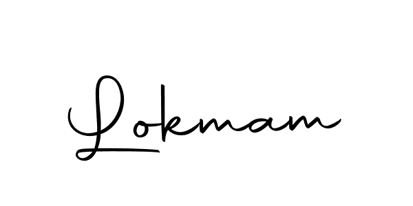 Lokmam stylish signature style. Best Handwritten Sign (Autography-DOLnW) for my name. Handwritten Signature Collection Ideas for my name Lokmam. Lokmam signature style 10 images and pictures png