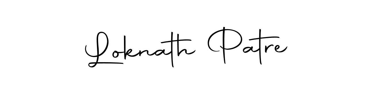 Loknath Patre stylish signature style. Best Handwritten Sign (Autography-DOLnW) for my name. Handwritten Signature Collection Ideas for my name Loknath Patre. Loknath Patre signature style 10 images and pictures png