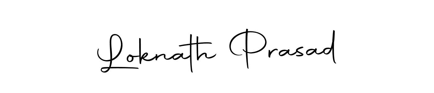 Loknath Prasad stylish signature style. Best Handwritten Sign (Autography-DOLnW) for my name. Handwritten Signature Collection Ideas for my name Loknath Prasad. Loknath Prasad signature style 10 images and pictures png