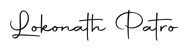 Create your official email sign-off with Lokonath Patro name in Autography-DOLnW style. Crisp, clean, and perfectly legible across all screens. Lokonath Patro signature style 10 images and pictures png