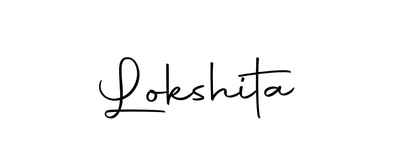 Make a beautiful signature design for name Lokshita. Use this online signature maker to create a handwritten signature for free. Lokshita signature style 10 images and pictures png