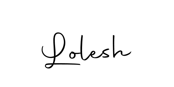 Similarly Autography-DOLnW is the best handwritten signature design. Signature creator online .You can use it as an online autograph creator for name Lolesh. Lolesh signature style 10 images and pictures png
