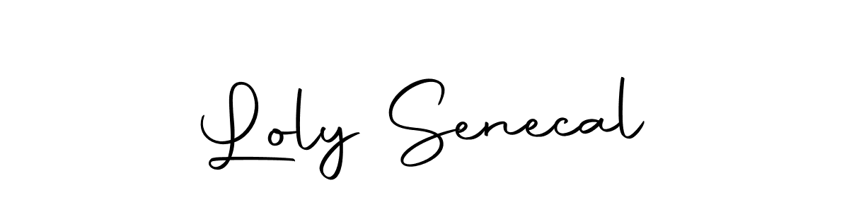 if you are searching for the best signature style for your name Loly Senecal. so please give up your signature search. here we have designed multiple signature styles  using Autography-DOLnW. Loly Senecal signature style 10 images and pictures png