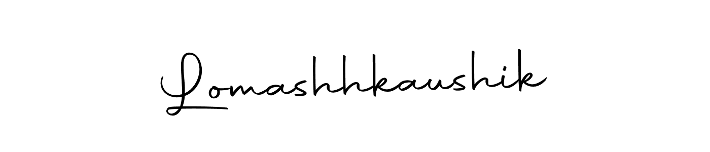 How to make Lomashhkaushik signature? Autography-DOLnW is a professional autograph style. Create handwritten signature for Lomashhkaushik name. Lomashhkaushik signature style 10 images and pictures png