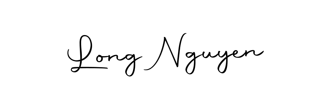 Create a beautiful signature design for name Long Nguyen. With this signature (Autography-DOLnW) fonts, you can make a handwritten signature for free. Long Nguyen signature style 10 images and pictures png