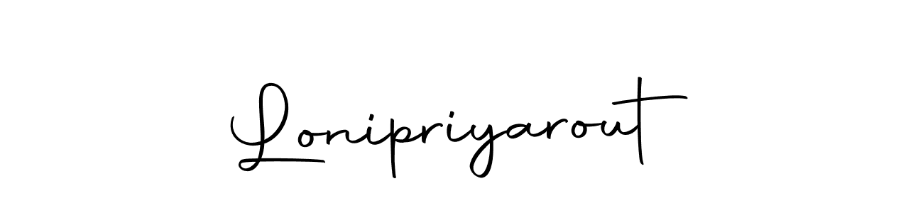 Similarly Autography-DOLnW is the best handwritten signature design. Signature creator online .You can use it as an online autograph creator for name Lonipriyarout. Lonipriyarout signature style 10 images and pictures png