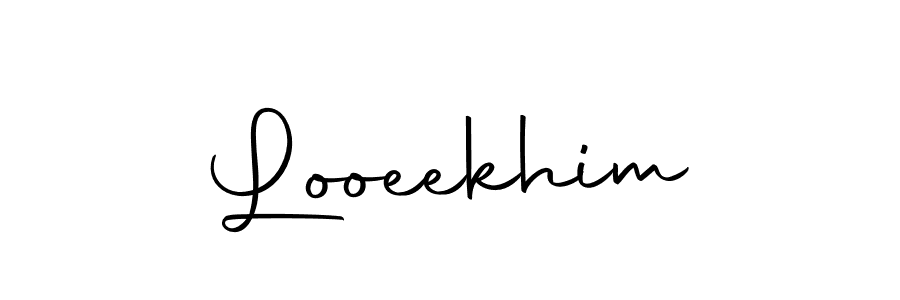 The best way (Autography-DOLnW) to make a short signature is to pick only two or three words in your name. The name Looeekhim include a total of six letters. For converting this name. Looeekhim signature style 10 images and pictures png
