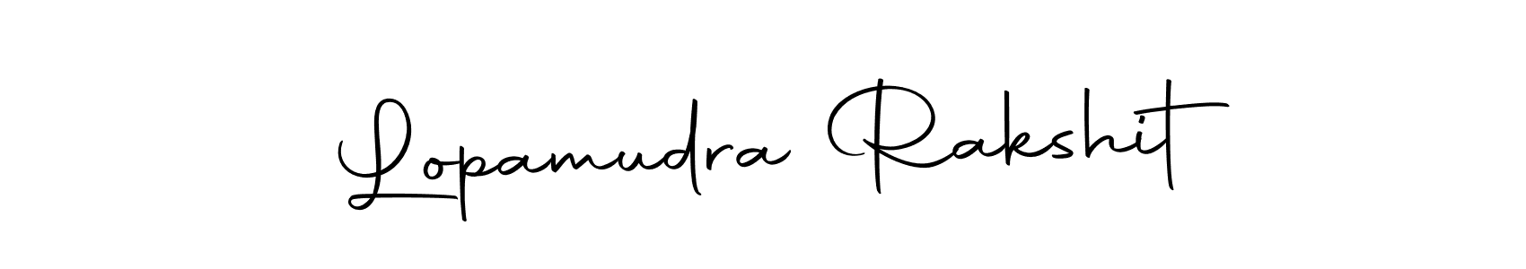 The best way (Autography-DOLnW) to make a short signature is to pick only two or three words in your name. The name Lopamudra Rakshit include a total of six letters. For converting this name. Lopamudra Rakshit signature style 10 images and pictures png