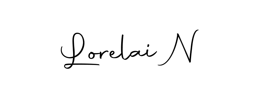 Autography-DOLnW is a professional signature style that is perfect for those who want to add a touch of class to their signature. It is also a great choice for those who want to make their signature more unique. Get Lorelai N name to fancy signature for free. Lorelai N signature style 10 images and pictures png