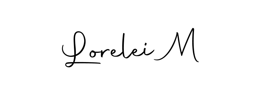 Here are the top 10 professional signature styles for the name Lorelei M. These are the best autograph styles you can use for your name. Lorelei M signature style 10 images and pictures png