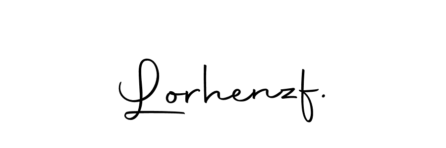 Make a beautiful signature design for name Lorhenzf.. With this signature (Autography-DOLnW) style, you can create a handwritten signature for free. Lorhenzf. signature style 10 images and pictures png