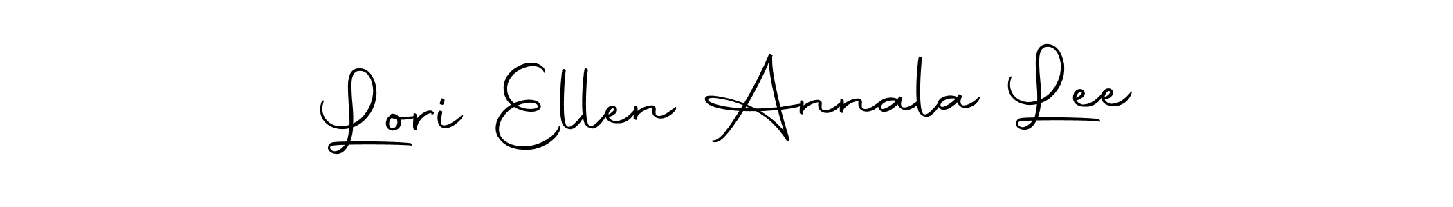 Once you've used our free online signature maker to create your best signature Autography-DOLnW style, it's time to enjoy all of the benefits that Lori Ellen Annala Lee name signing documents. Lori Ellen Annala Lee signature style 10 images and pictures png