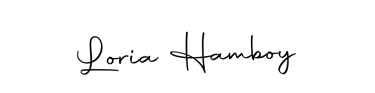 Use a signature maker to create a handwritten signature online. With this signature software, you can design (Autography-DOLnW) your own signature for name Loria Hamboy. Loria Hamboy signature style 10 images and pictures png