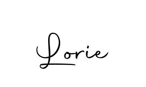 You should practise on your own different ways (Autography-DOLnW) to write your name (Lorie) in signature. don't let someone else do it for you. Lorie signature style 10 images and pictures png