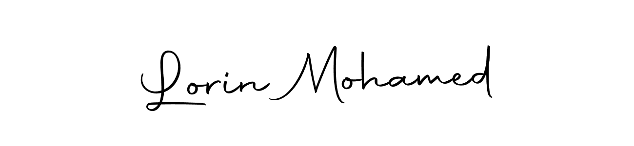 You can use this online signature creator to create a handwritten signature for the name Lorin Mohamed. This is the best online autograph maker. Lorin Mohamed signature style 10 images and pictures png