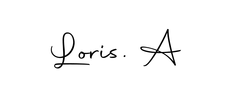 How to make Loris. A signature? Autography-DOLnW is a professional autograph style. Create handwritten signature for Loris. A name. Loris. A signature style 10 images and pictures png