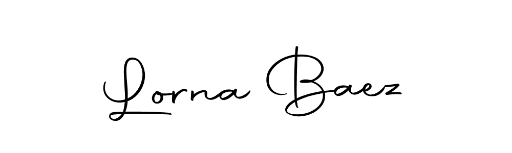 Lorna Baez stylish signature style. Best Handwritten Sign (Autography-DOLnW) for my name. Handwritten Signature Collection Ideas for my name Lorna Baez. Lorna Baez signature style 10 images and pictures png