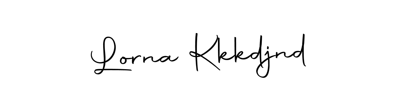 Make a beautiful signature design for name Lorna Kkkdjnd. Use this online signature maker to create a handwritten signature for free. Lorna Kkkdjnd signature style 10 images and pictures png