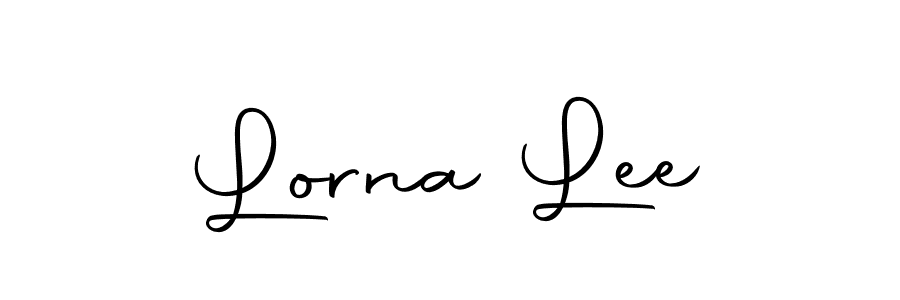 Similarly Autography-DOLnW is the best handwritten signature design. Signature creator online .You can use it as an online autograph creator for name Lorna Lee. Lorna Lee signature style 10 images and pictures png