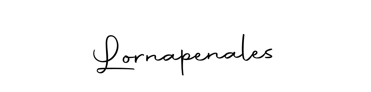 Make a beautiful signature design for name Lornapenales. With this signature (Autography-DOLnW) style, you can create a handwritten signature for free. Lornapenales signature style 10 images and pictures png