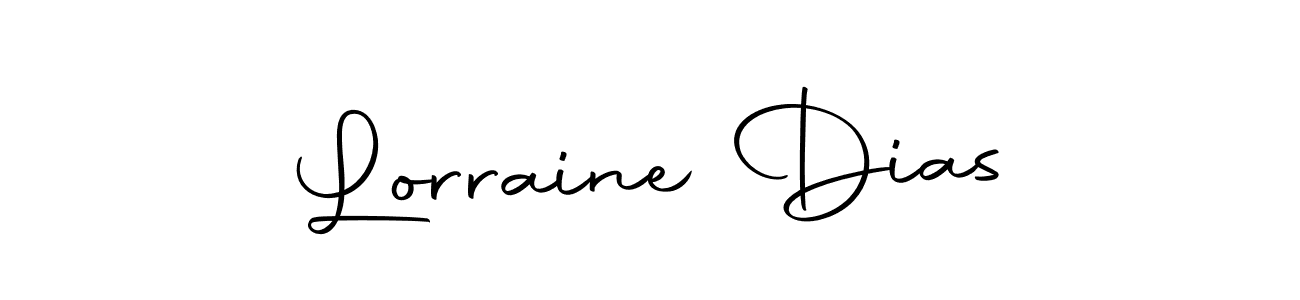 Make a beautiful signature design for name Lorraine Dias. With this signature (Autography-DOLnW) style, you can create a handwritten signature for free. Lorraine Dias signature style 10 images and pictures png