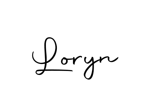 Create a beautiful signature design for name Loryn. With this signature (Autography-DOLnW) fonts, you can make a handwritten signature for free. Loryn signature style 10 images and pictures png