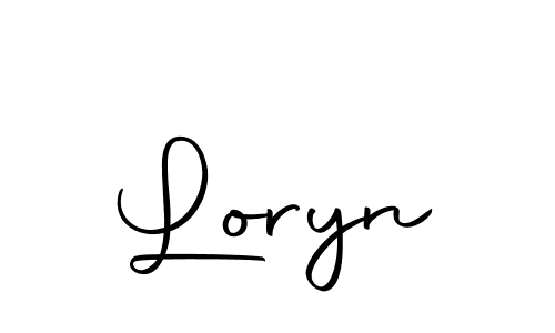 How to make Loryn name signature. Use Autography-DOLnW style for creating short signs online. This is the latest handwritten sign. Loryn signature style 10 images and pictures png