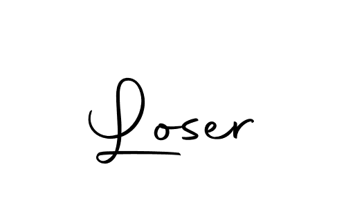 Make a beautiful signature design for name Loser. Use this online signature maker to create a handwritten signature for free. Loser signature style 10 images and pictures png