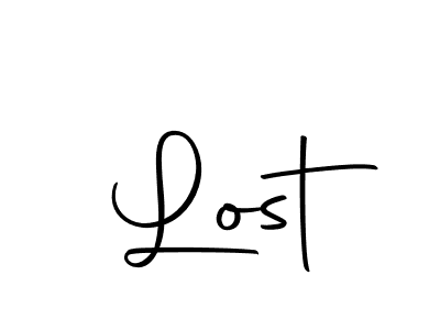 Also we have Lost name is the best signature style. Create professional handwritten signature collection using Autography-DOLnW autograph style. Lost signature style 10 images and pictures png