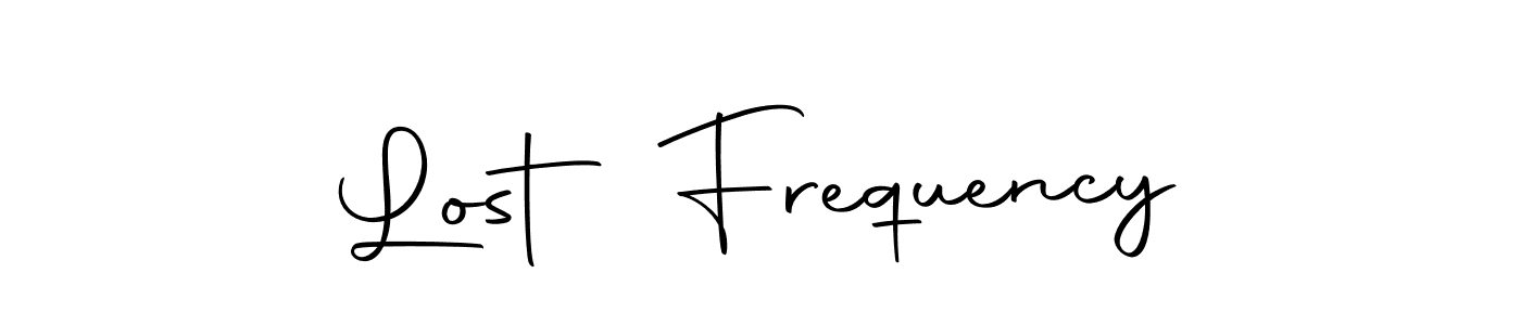 Lost Frequency stylish signature style. Best Handwritten Sign (Autography-DOLnW) for my name. Handwritten Signature Collection Ideas for my name Lost Frequency. Lost Frequency signature style 10 images and pictures png