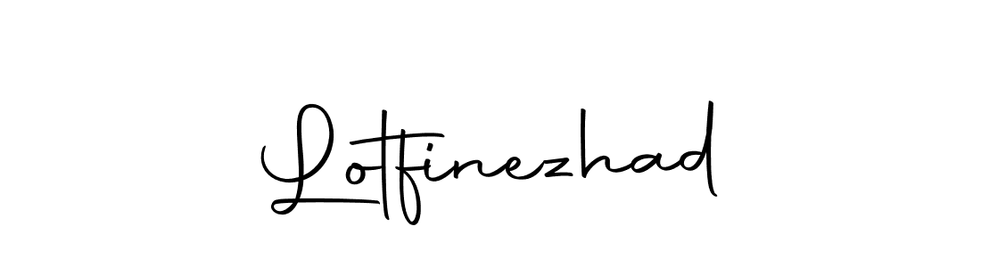 Lotfinezhad stylish signature style. Best Handwritten Sign (Autography-DOLnW) for my name. Handwritten Signature Collection Ideas for my name Lotfinezhad. Lotfinezhad signature style 10 images and pictures png