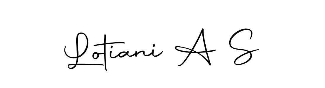 Autography-DOLnW is a professional signature style that is perfect for those who want to add a touch of class to their signature. It is also a great choice for those who want to make their signature more unique. Get Lotiani A S name to fancy signature for free. Lotiani A S signature style 10 images and pictures png