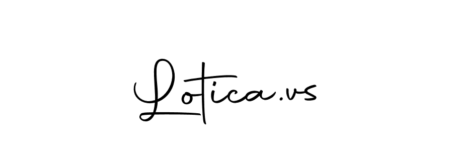 Use a signature maker to create a handwritten signature online. With this signature software, you can design (Autography-DOLnW) your own signature for name Lotica.vs. Lotica.vs signature style 10 images and pictures png