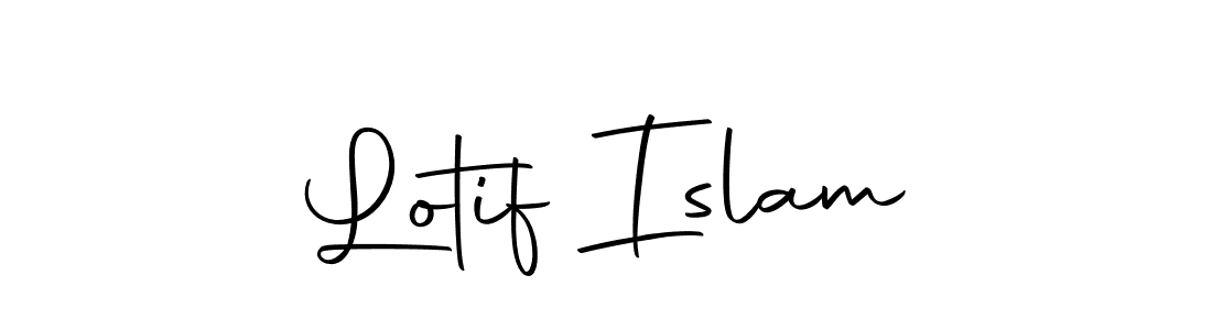 if you are searching for the best signature style for your name Lotif Islam. so please give up your signature search. here we have designed multiple signature styles  using Autography-DOLnW. Lotif Islam signature style 10 images and pictures png