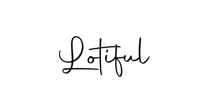 Make a beautiful signature design for name Lotiful. Use this online signature maker to create a handwritten signature for free. Lotiful signature style 10 images and pictures png