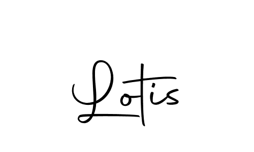 Create a beautiful signature design for name Lotis. With this signature (Autography-DOLnW) fonts, you can make a handwritten signature for free. Lotis signature style 10 images and pictures png