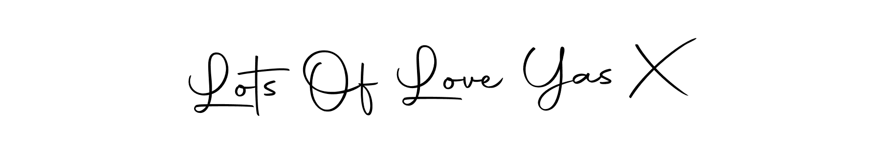 if you are searching for the best signature style for your name Lots Of Love Yas X. so please give up your signature search. here we have designed multiple signature styles  using Autography-DOLnW. Lots Of Love Yas X signature style 10 images and pictures png