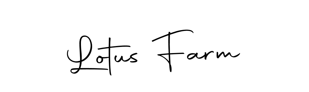 The best way (Autography-DOLnW) to make a short signature is to pick only two or three words in your name. The name Lotus Farm include a total of six letters. For converting this name. Lotus Farm signature style 10 images and pictures png