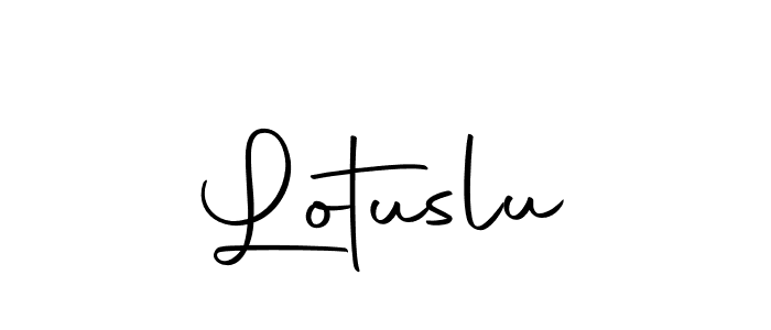 Also we have Lotuslu name is the best signature style. Create professional handwritten signature collection using Autography-DOLnW autograph style. Lotuslu signature style 10 images and pictures png