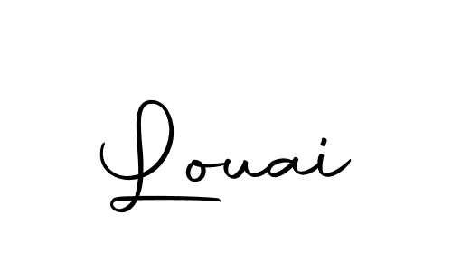 Best and Professional Signature Style for Louai. Autography-DOLnW Best Signature Style Collection. Louai signature style 10 images and pictures png