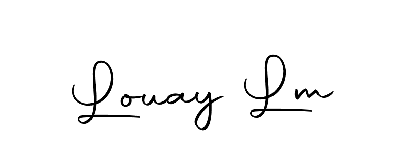 How to Draw Louay Lm signature style? Autography-DOLnW is a latest design signature styles for name Louay Lm. Louay Lm signature style 10 images and pictures png