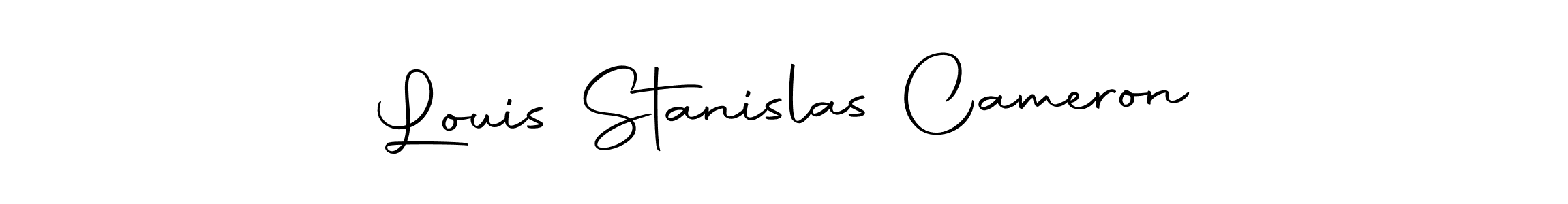 if you are searching for the best signature style for your name Louis Stanislas Cameron. so please give up your signature search. here we have designed multiple signature styles  using Autography-DOLnW. Louis Stanislas Cameron signature style 10 images and pictures png